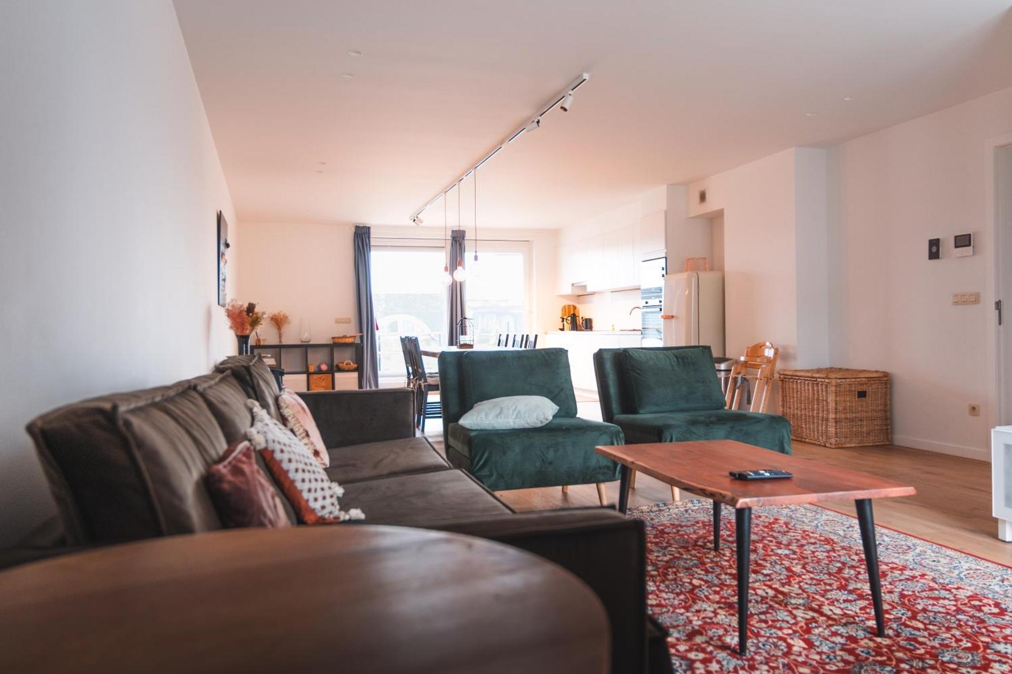 Flat White - Luxe App Aan Zee Met Terras & Parking Appartement