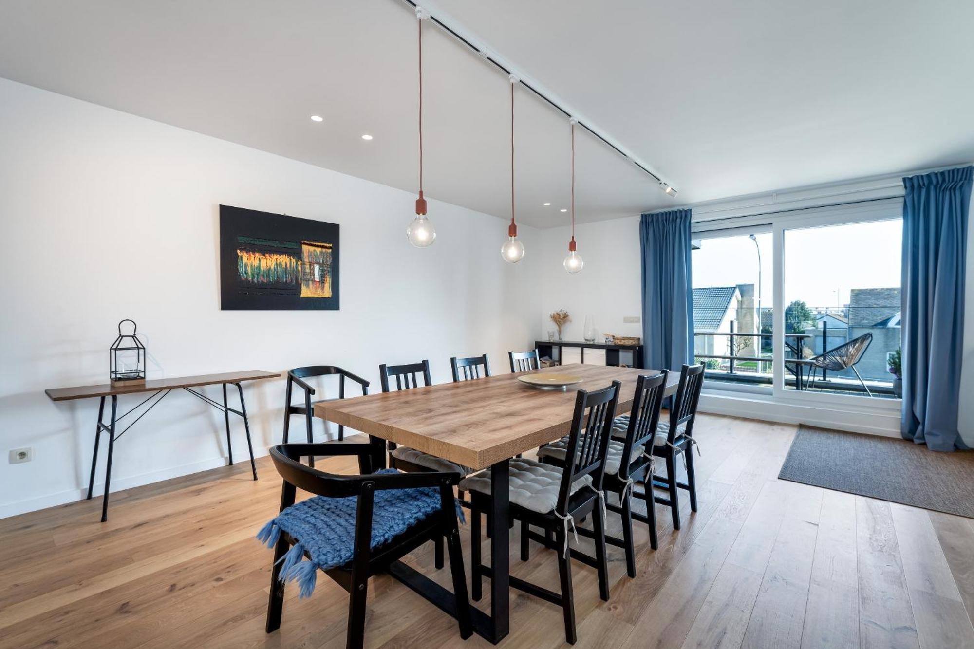 Appartement Flat White - Luxe App Aan Zee Met Terras & Parking *